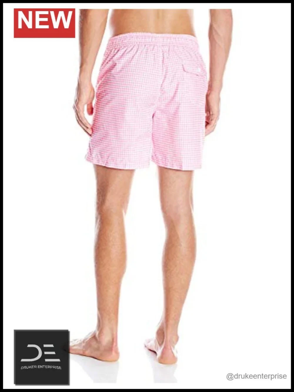 Men's UPF 50+ Quick Dry Swim Trunks with Pockets